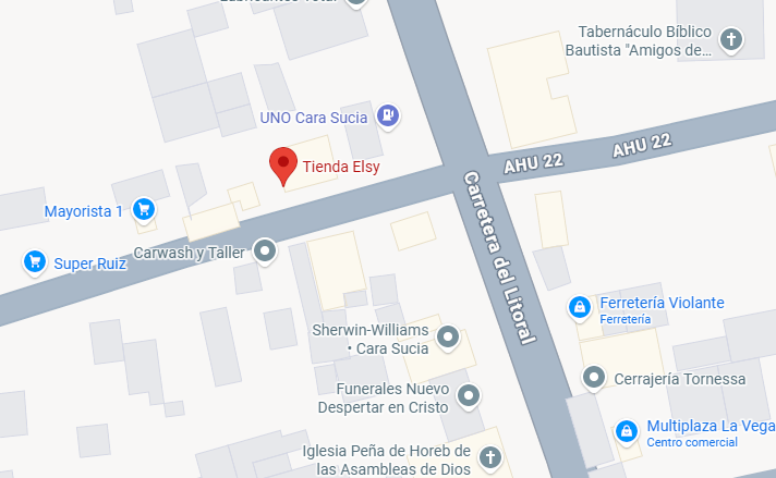 Ubicación en mapa