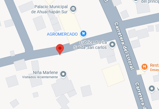 Ubicación en mapa